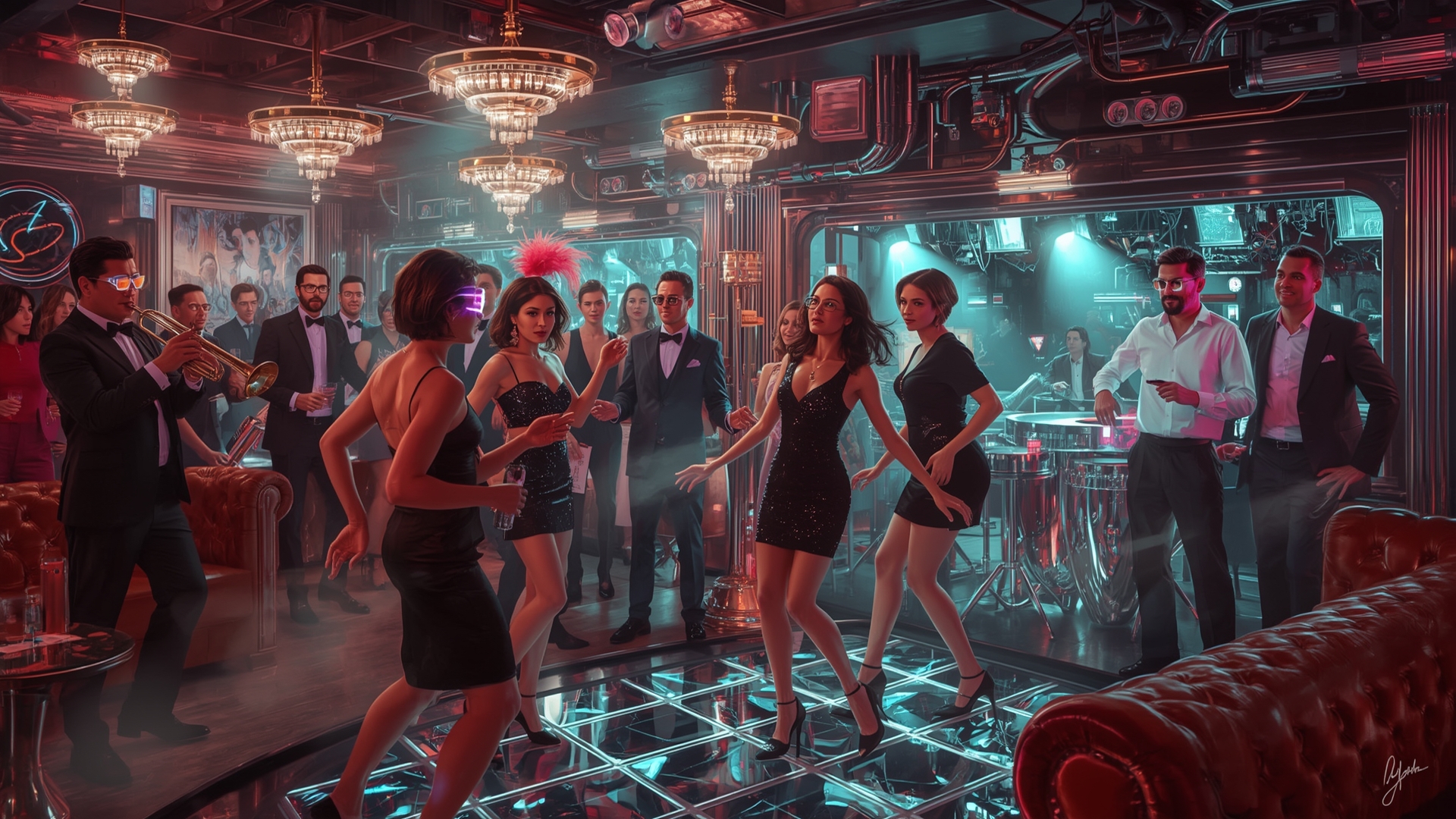 Neon Charleston 2099